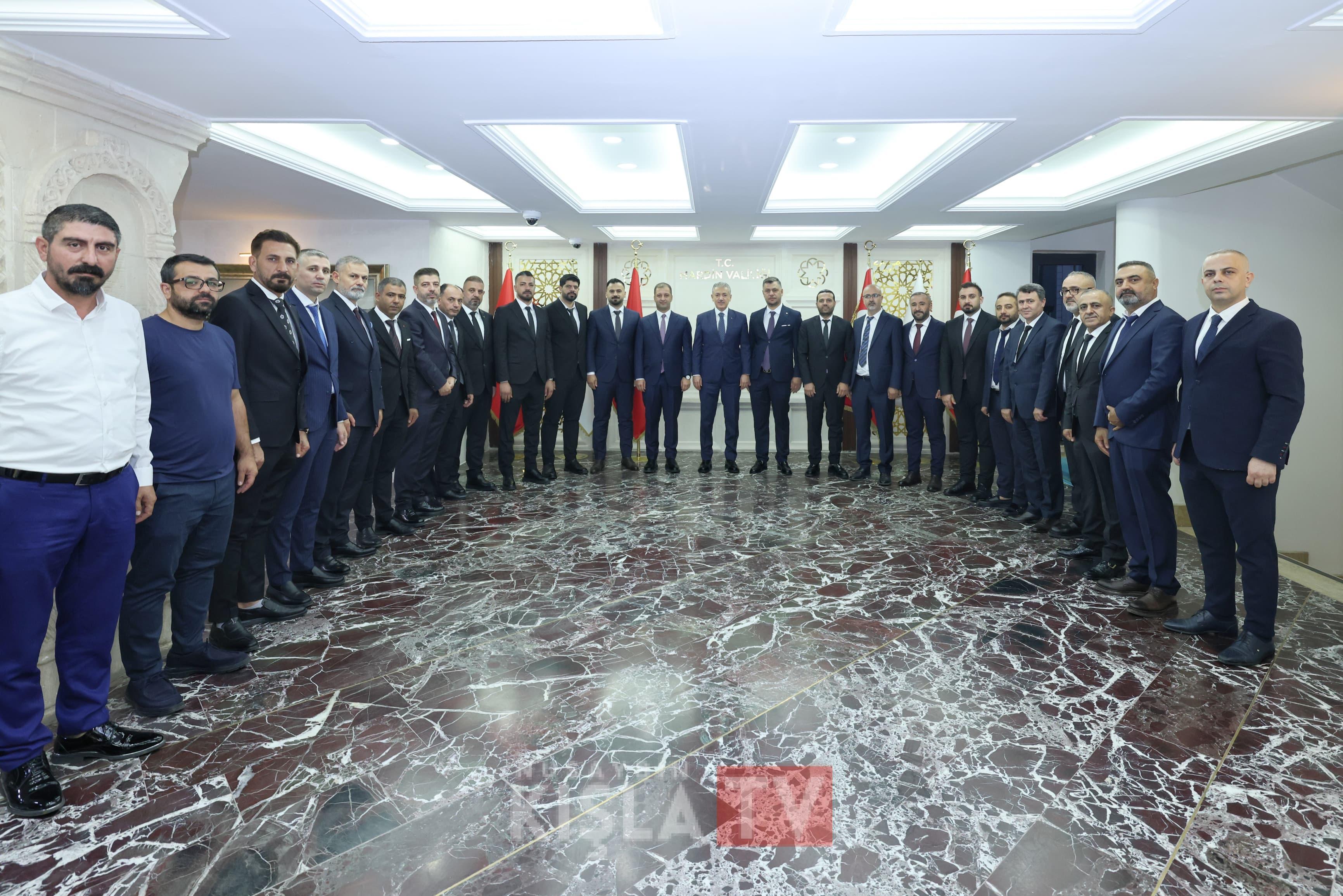 NUSAYBİN TSO BAŞKANI ÖMER ÖZEL ÖNCÜLÜĞÜNDE İLÇEYE YENİ PROJELER