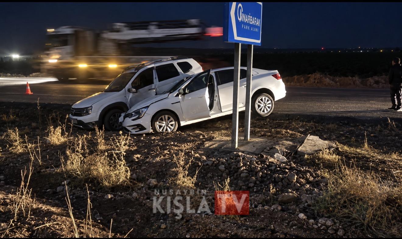 MARDİN’DE İKİ ARAÇ ÇARPIŞTI: 1’İ ÇOCUK 6 YARALI