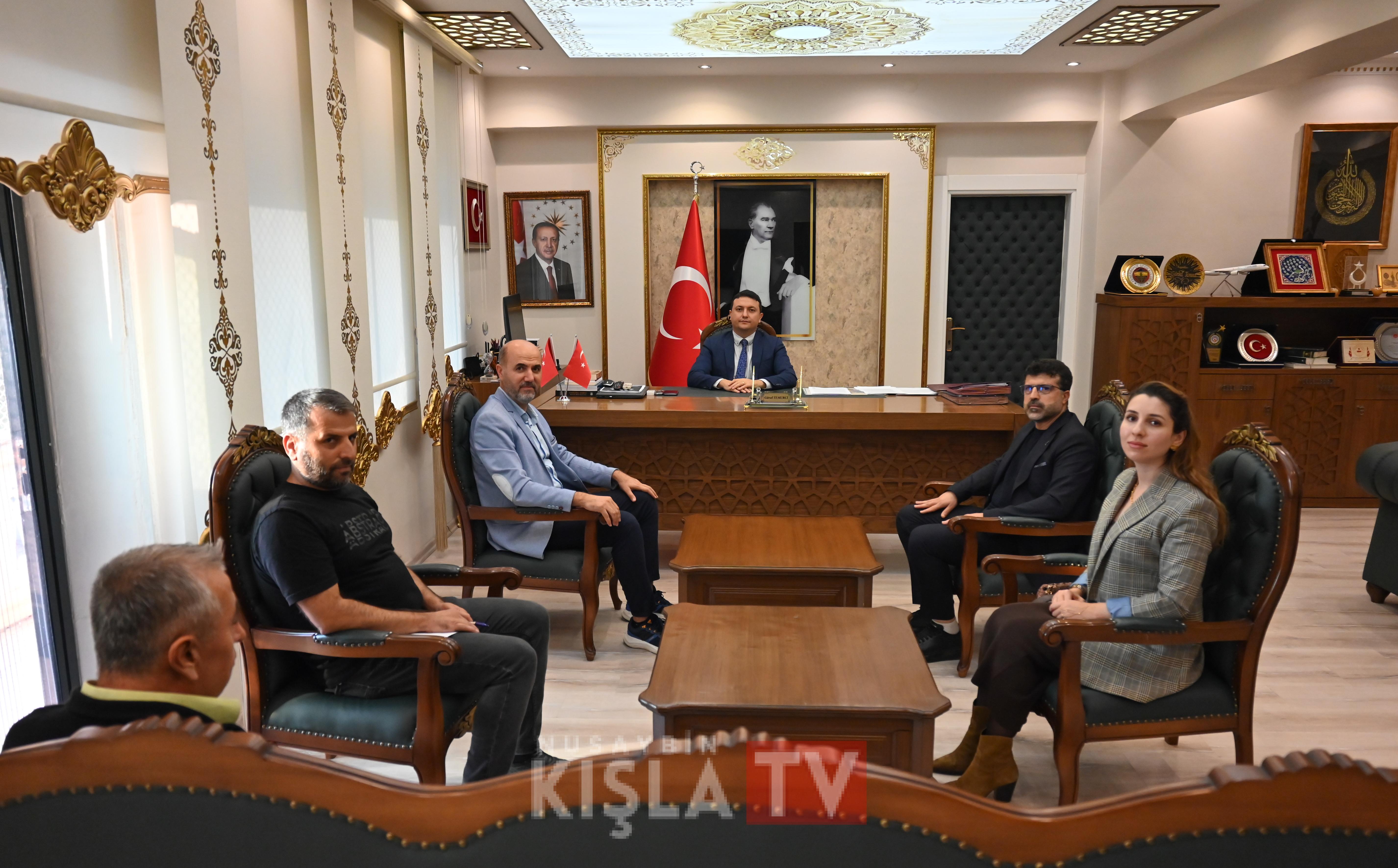 MAGYED’İN KAYMAKAMLIK ZİYARETİNDE KİTAPLARLA BULUŞAN BİR NUSAYBİN TEMENNİSİ